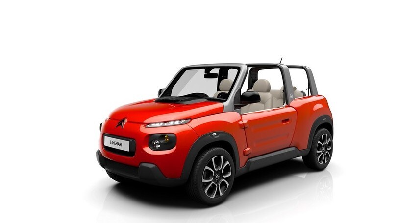 Citroen E-Mehari, l'elettrica mai vista prima