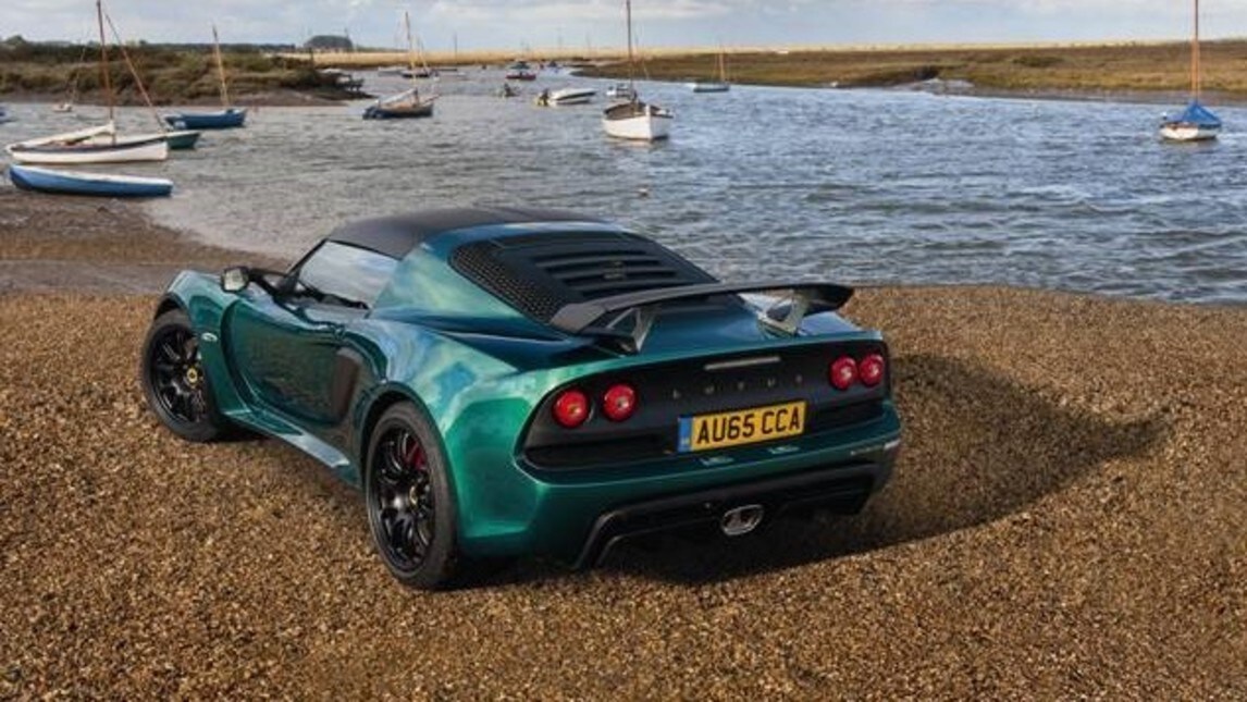 Lotus Exige Sport 350, "lighter and faster"