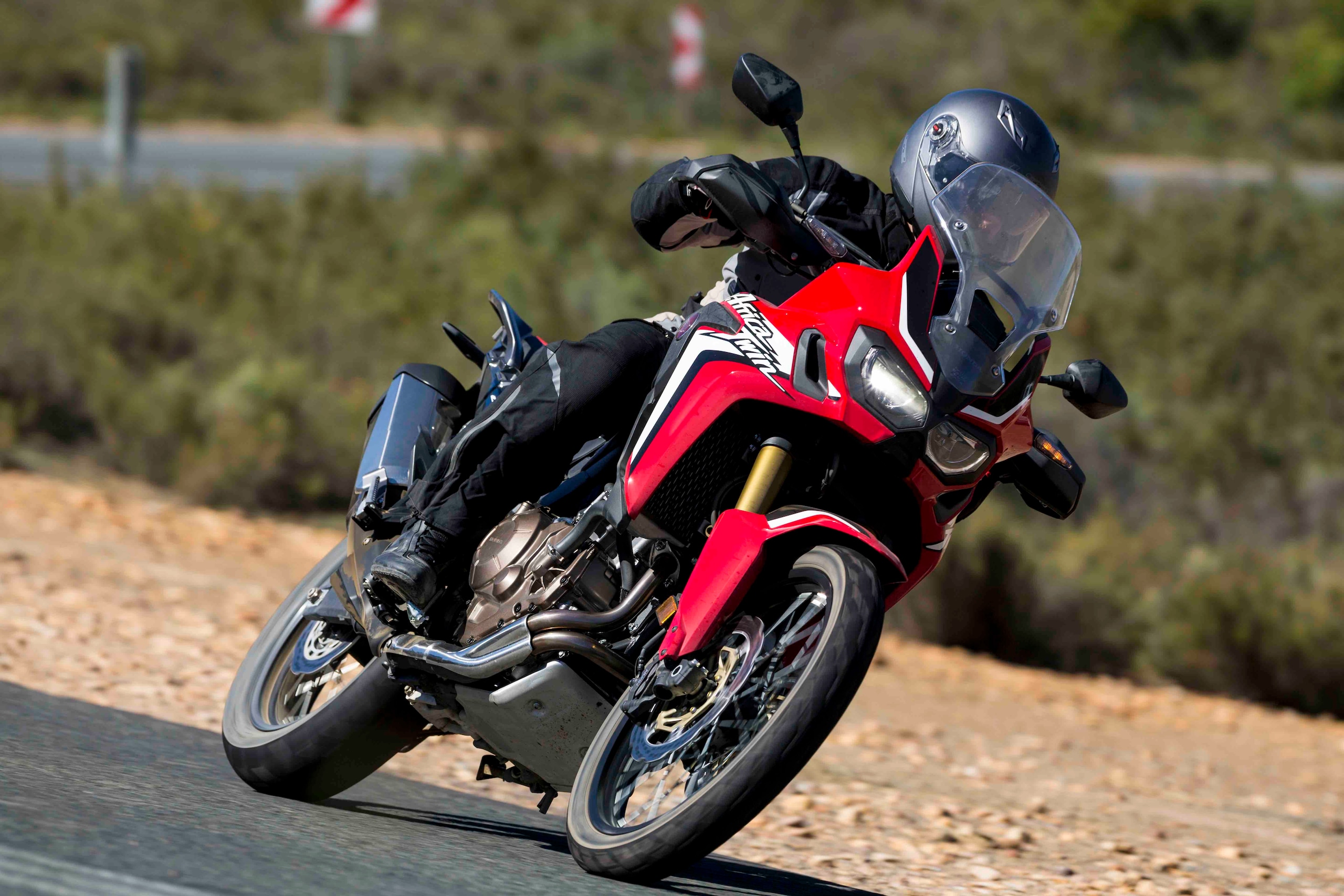 Speciale Honda Africa Twin: il test su strada