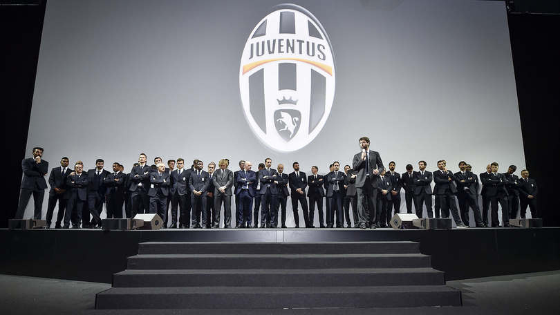 La Juventus festeggia il Natale
