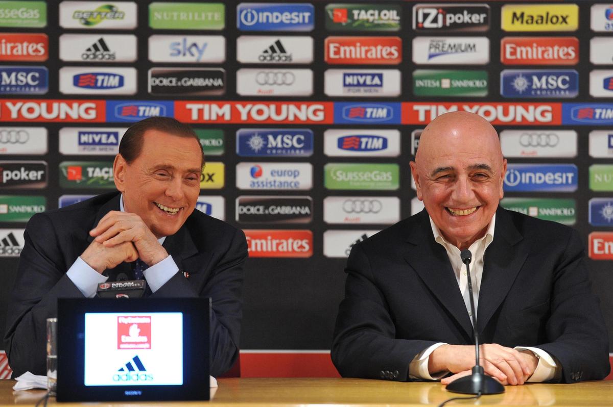 Milano, Berlusconi a Milanello con la squadra