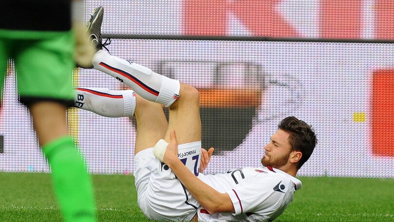 Serie A Bologna, per Rizzo lesione muscolare