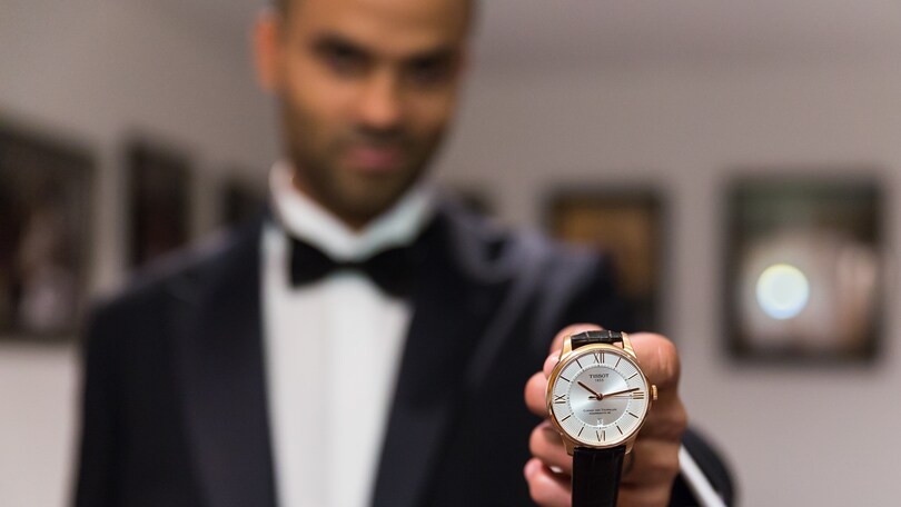 Tony Parker protagonista della nuova campagna pubblicitaria di Tissot