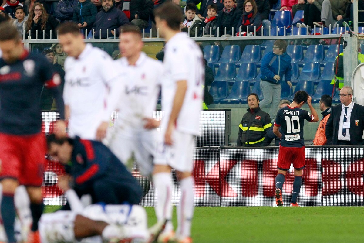 Serie A, Genoa: Perotti squalificato per tre giornate, ricorso del club
