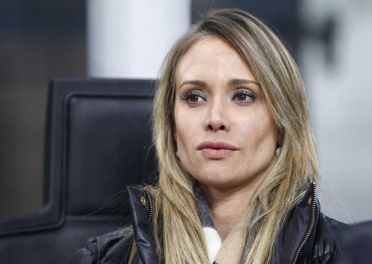 Inter, Roberta Nagel in tribuna: la bellissima moglie di Melo