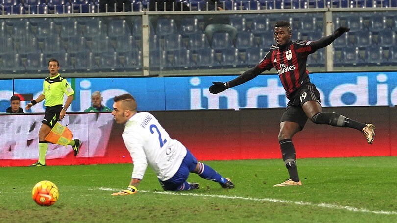 Coppa Italia il Milan batte la Samp. Ai quarti c'è il Carpi