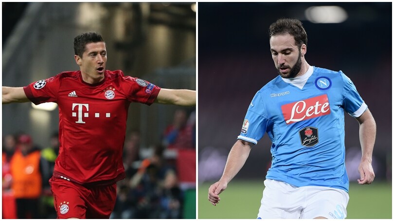 Calciomercato Napoli, in Germania: «Lewandowski al Real Madrid? Higuaìn al Bayern»