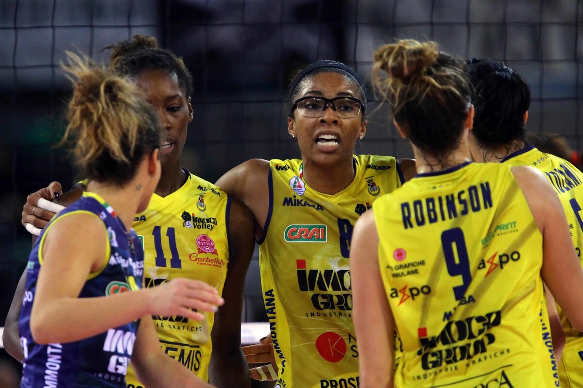 Imoco Conegliano campione d'inverno. Le otto di Coppa Italia