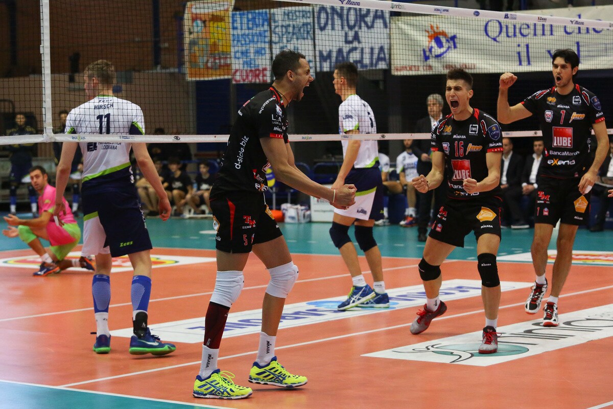 Modena, Civitanova, Trento e Perugia vincono l'andata dei Quarti di Coppa