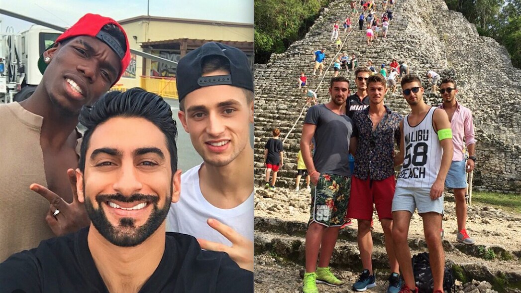 Juventus, vacanze da big: Pogba fa il campus a Dubai, Rugani scala le... piramidi Maya