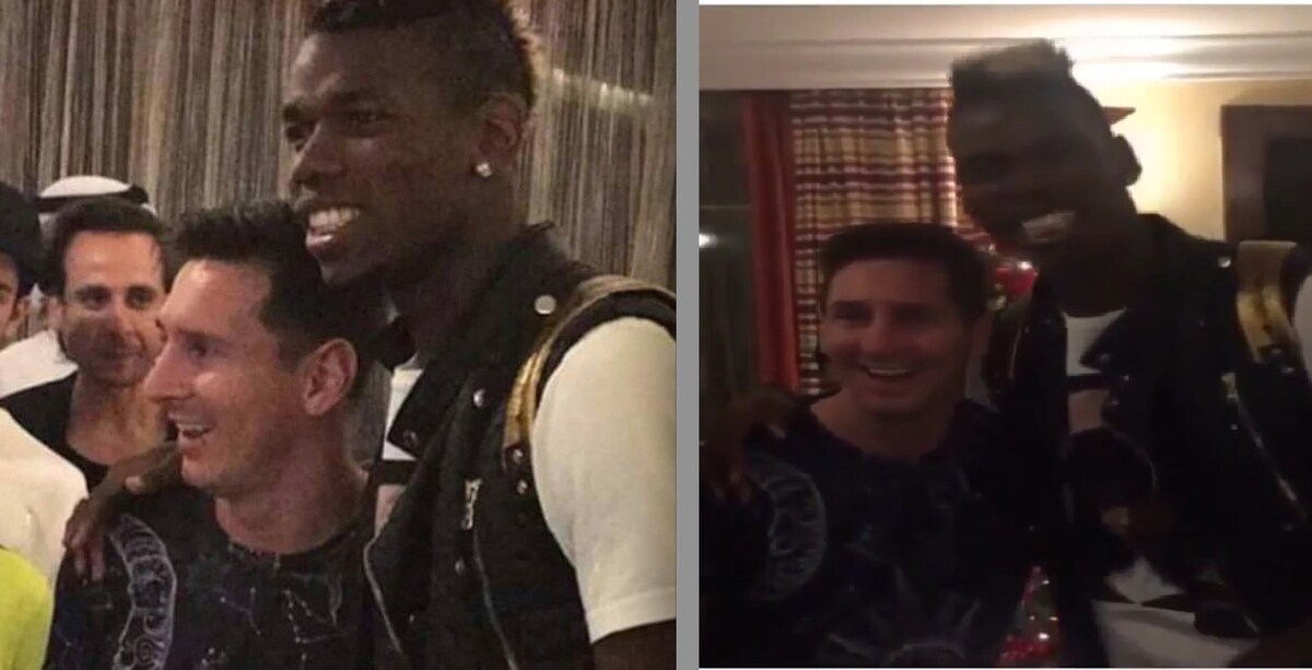Pogba scherza con Messi a Dubai. La Juventus si deve preoccupare del Barça?