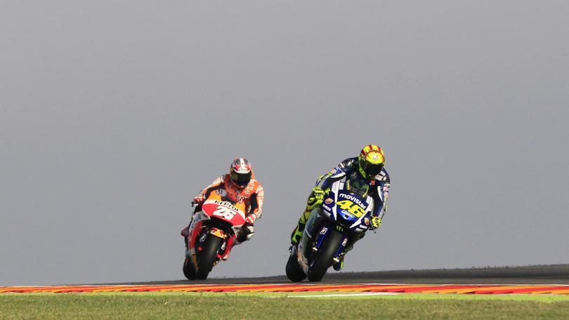 MotoGp, dalla Spagna: «Pedrosa e Valentino Rossi insieme alla Suzuki». Ma è un pesce d'aprile