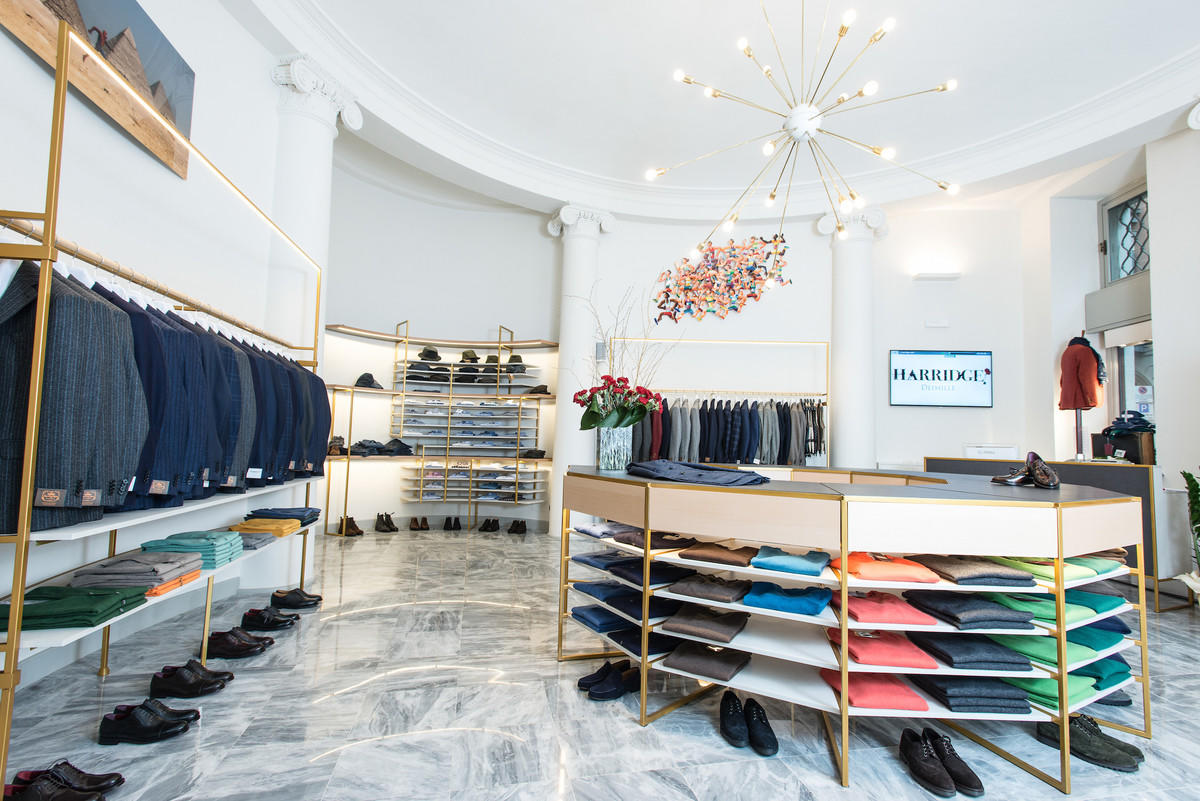 Harridge DeiMille. A Torino il primo flagship store dedicato all'uomo