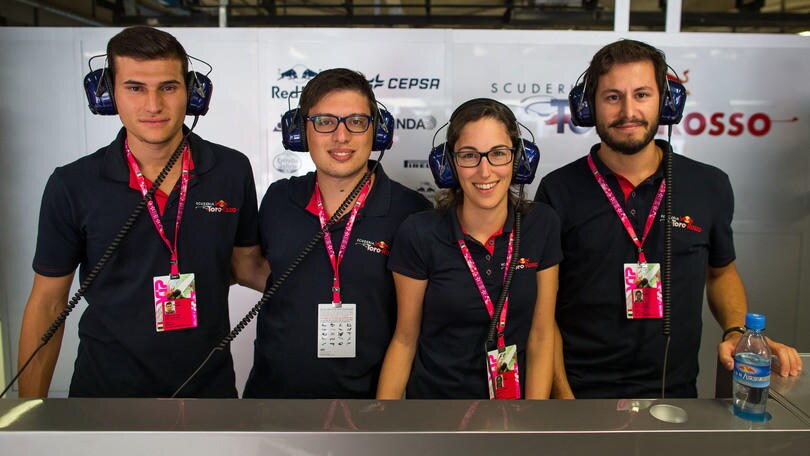 Red Bull On Stage. Quattro giovani e il sogno della F1