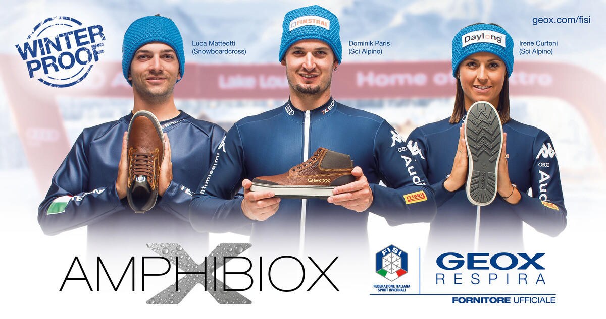 Geox ancora a fianco della Federazione Italiana Sport Invernali