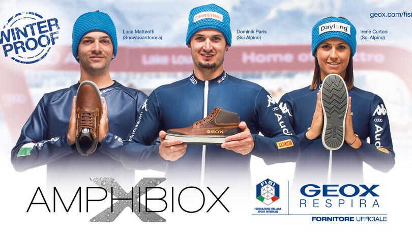 Geox ancora a fianco della Federazione Italiana Sport Invernali