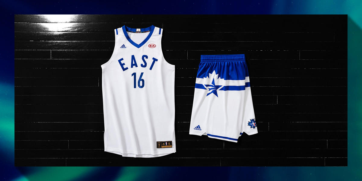 Adidas crea le divise per il 65° NBA All-Star Game