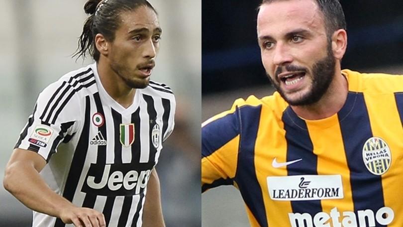 FOTO Juventus-Verona, le formazioni