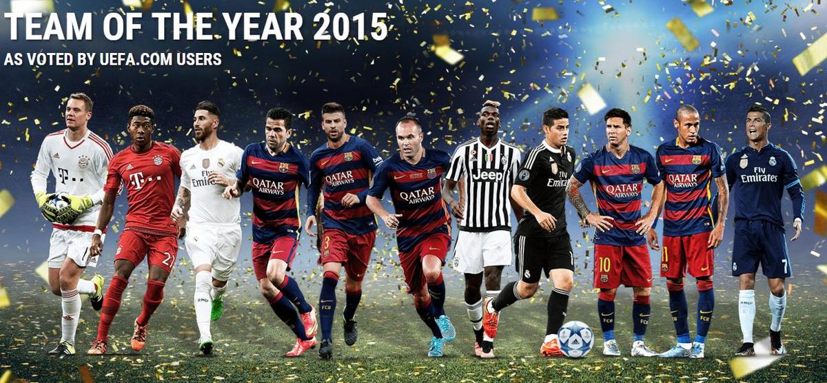 Juventus, Pogba da urlo: è nel Team Of The Year 2015 dell’Uefa