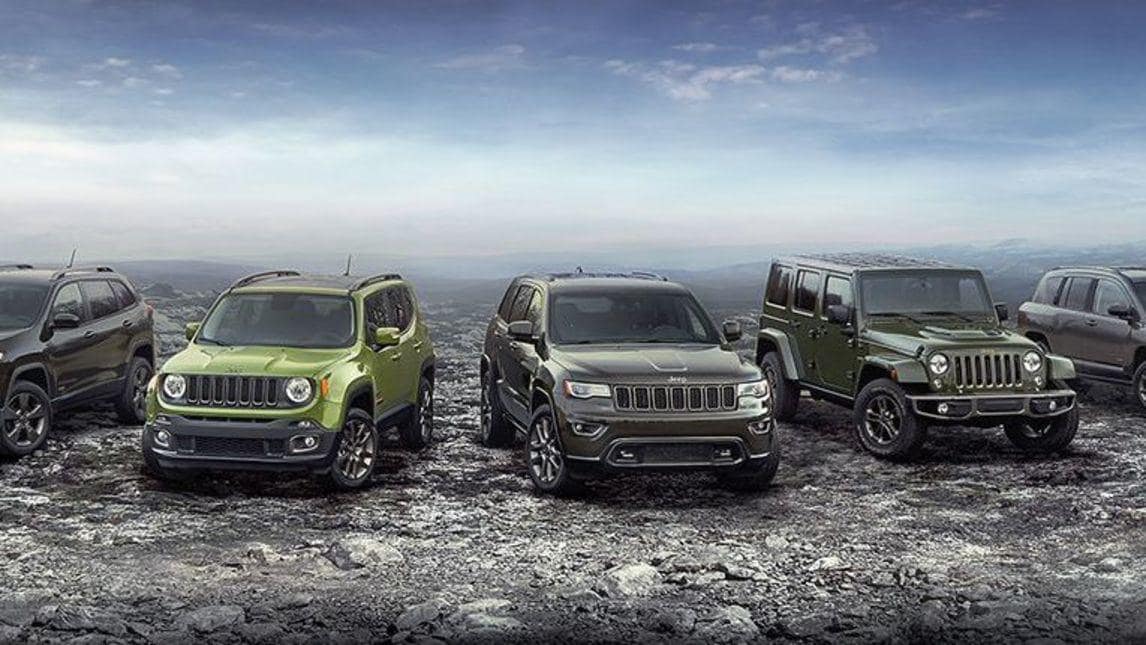 Jeep 75° Anniversary, le serie speciali 2016