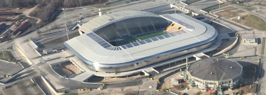 Serie A Udinese, Dacia tra gli sponsor del nuovo stadio