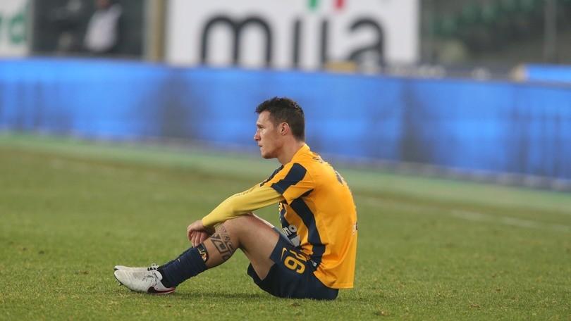 Serie A Verona, per Siligardi stiramento all'adduttore