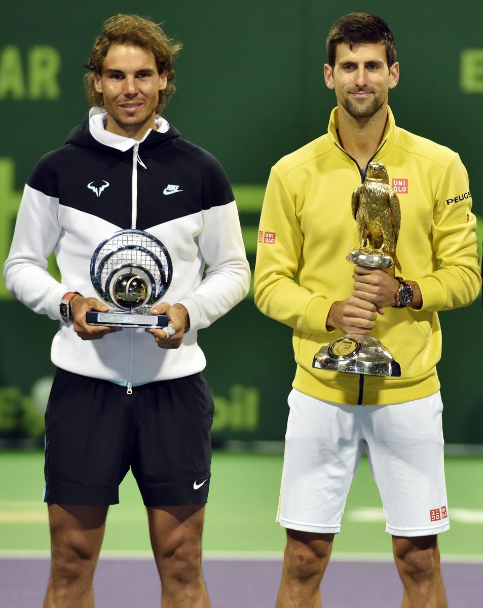 Tennis, Qatar Open: Djokovic strapazza Nadal e trionfa a Doha