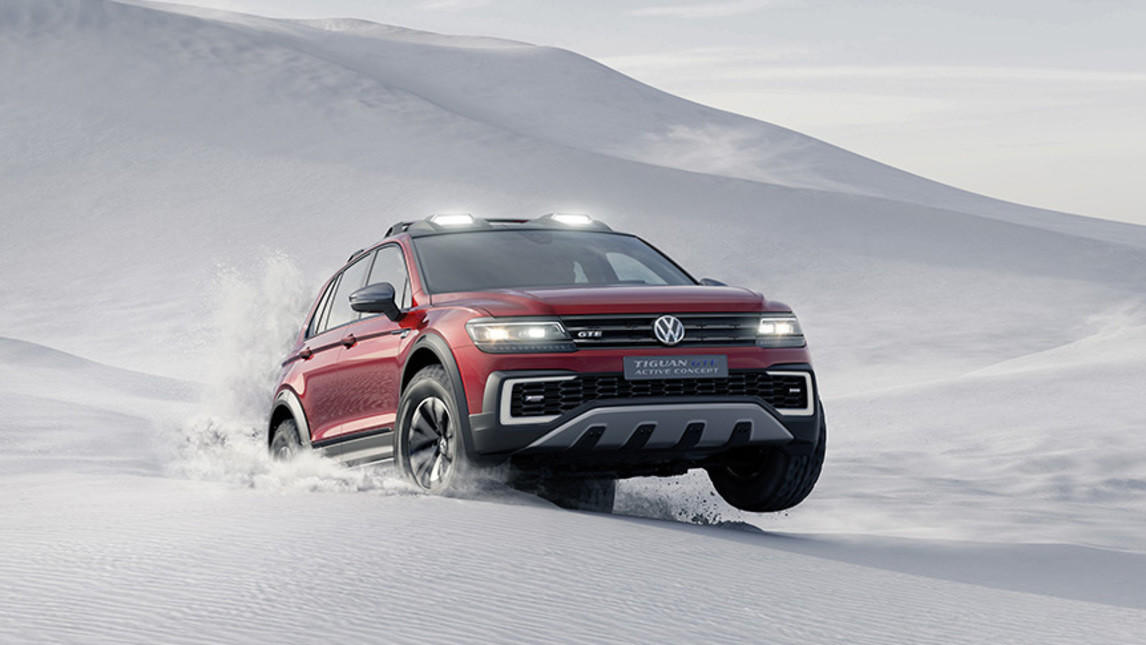 Volkswagen Tiguan GTE, Salone di Detroit 2016