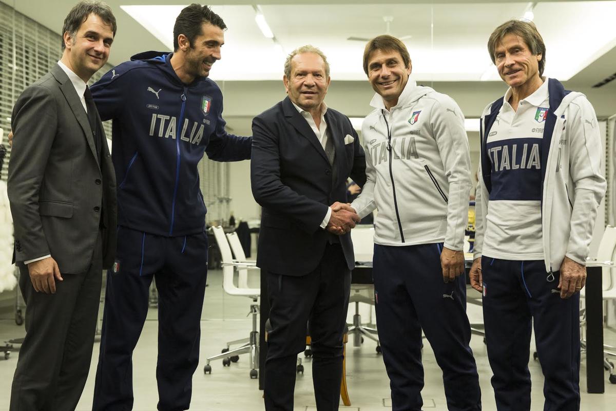 Ermanno Scervino veste la Nazionale di calcio