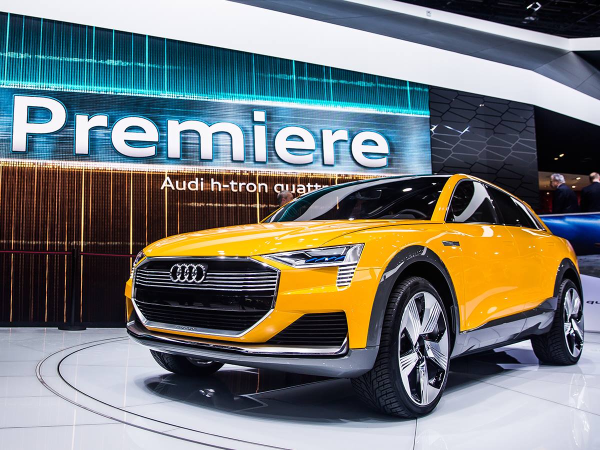 Audi h-tron quattro, il prototipo di crossover a idrogeno