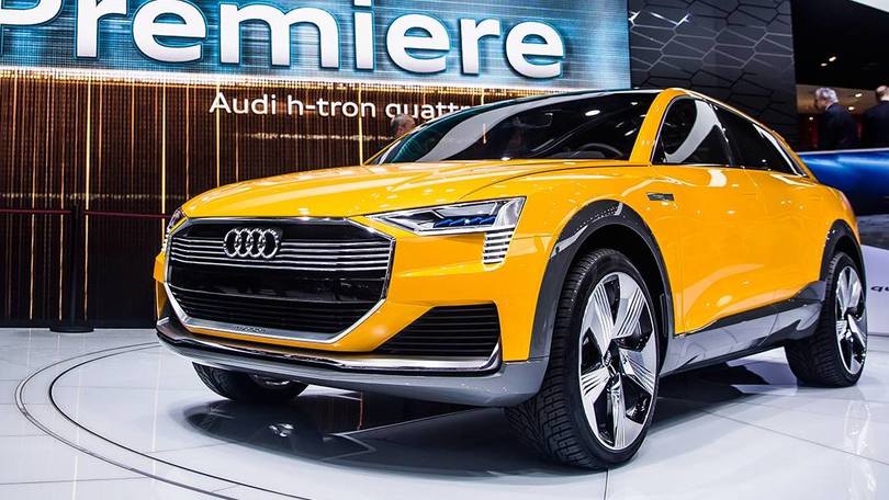 Audi h-tron quattro, il prototipo di crossover a idrogeno