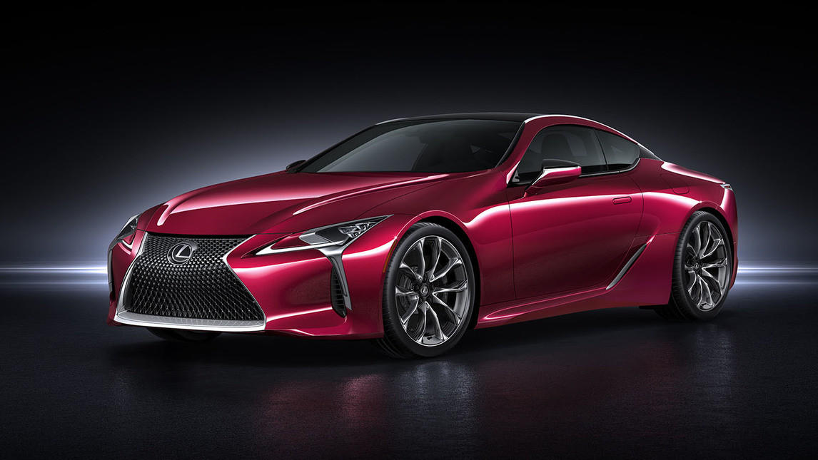 Lexus LC 500, lusso e potenza al Salone di Detroit