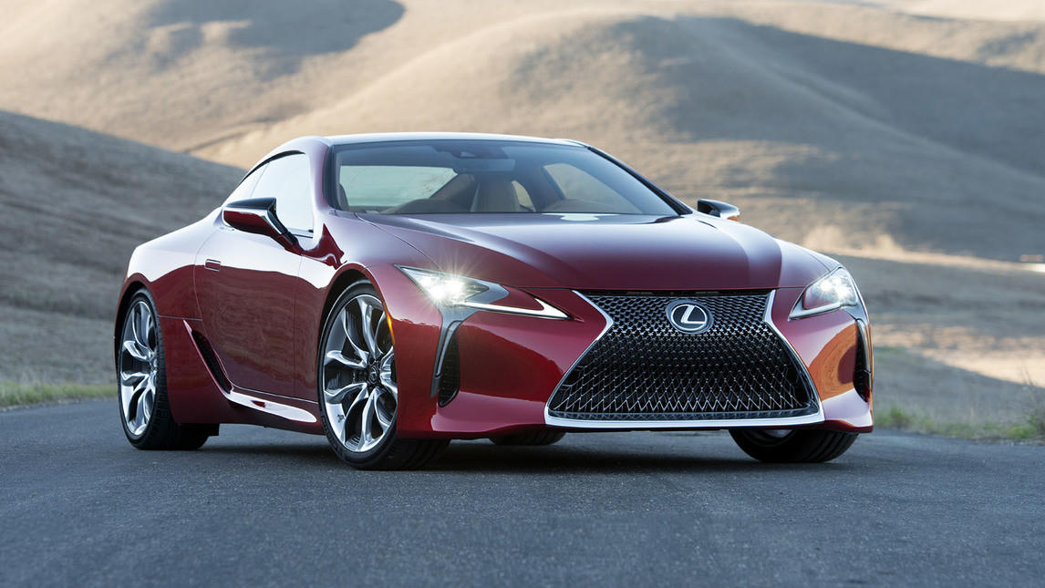 Lexus LC 500, potenza hi-tech al Salone di Detroit
