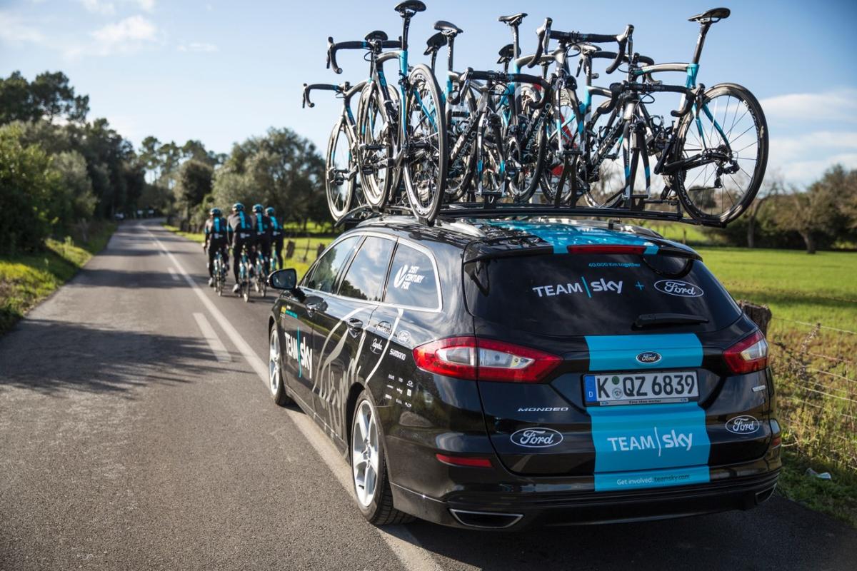 Froome e Sky: Tour, Giro e Vuelta con… Ford