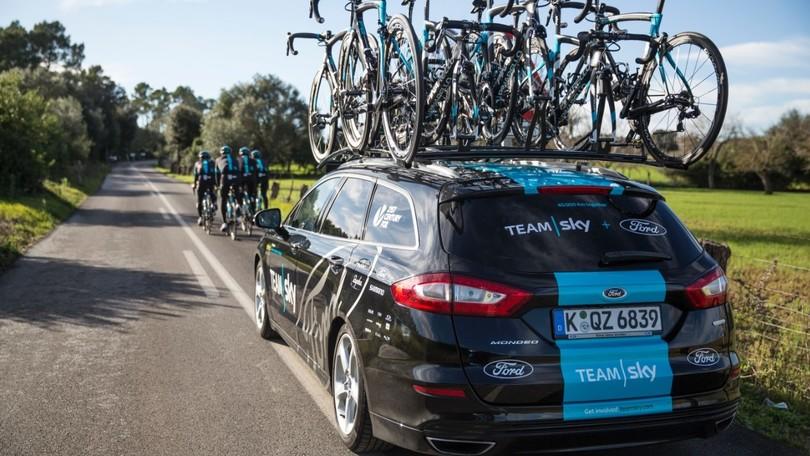 Froome e Sky: Tour, Giro e Vuelta con… Ford