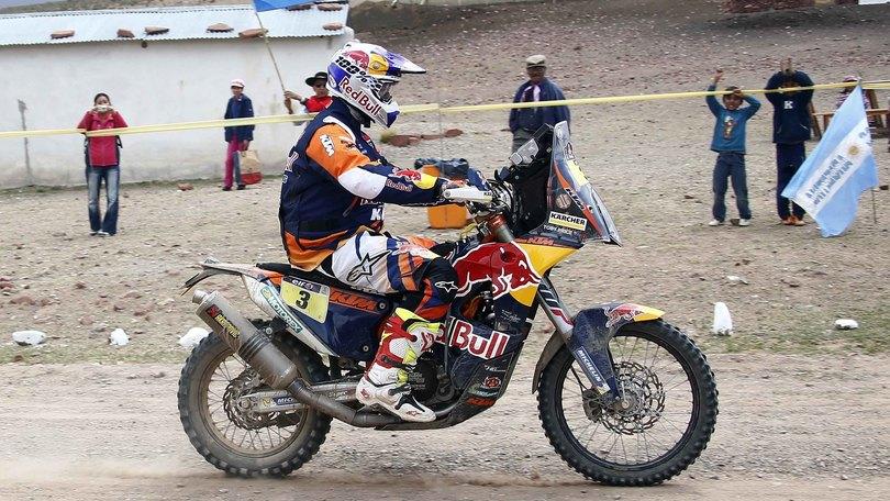 Dakar moto, 9° tappa: Price è leader, fuori Goncalves