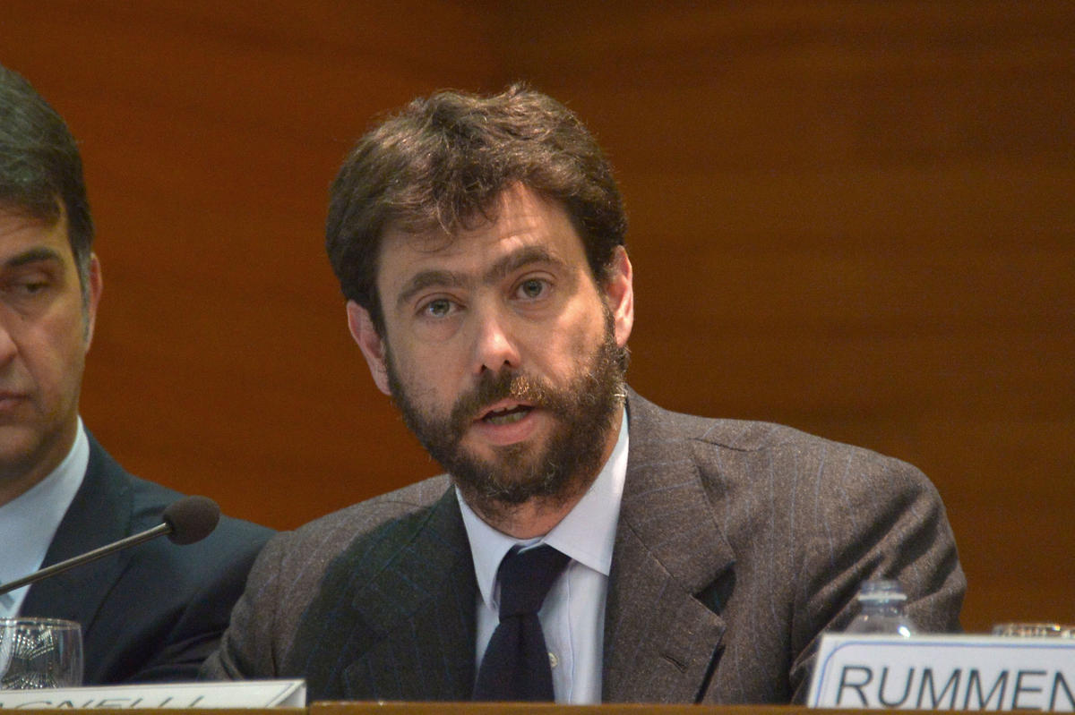 Juventus, Andrea Agnelli ringrazia Tavecchio...Per il premio al padre Umberto