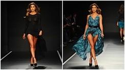 Belen Rodriguez, spacco da urlo a Pitti Uomo