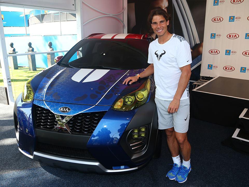 Rafa Nadal svela la Kia “X-Men” di Mystica