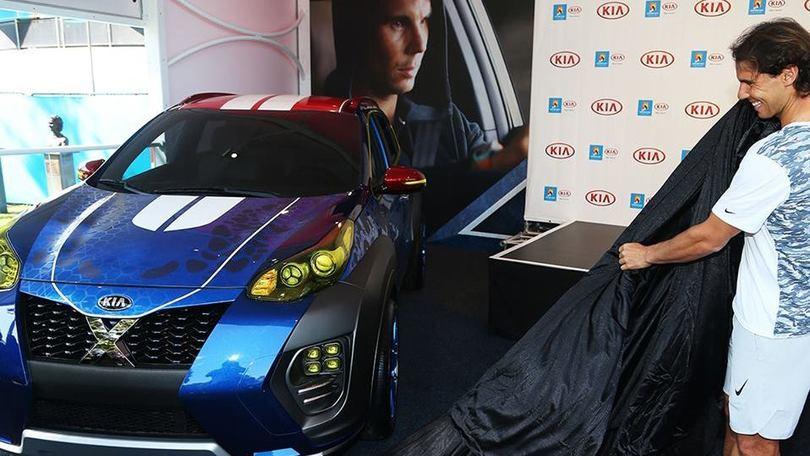 Rafa Nadal svela la Kia “X-Men” di Mystica