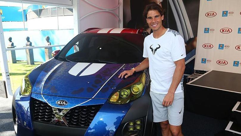 Rafa Nadal svela la Kia “X-Men” di Mystica