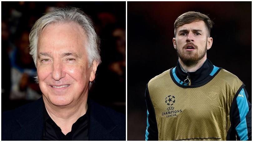 Ramsey va in gol e Londra dà l'addio a Rickman, il Piton di Harry Potter