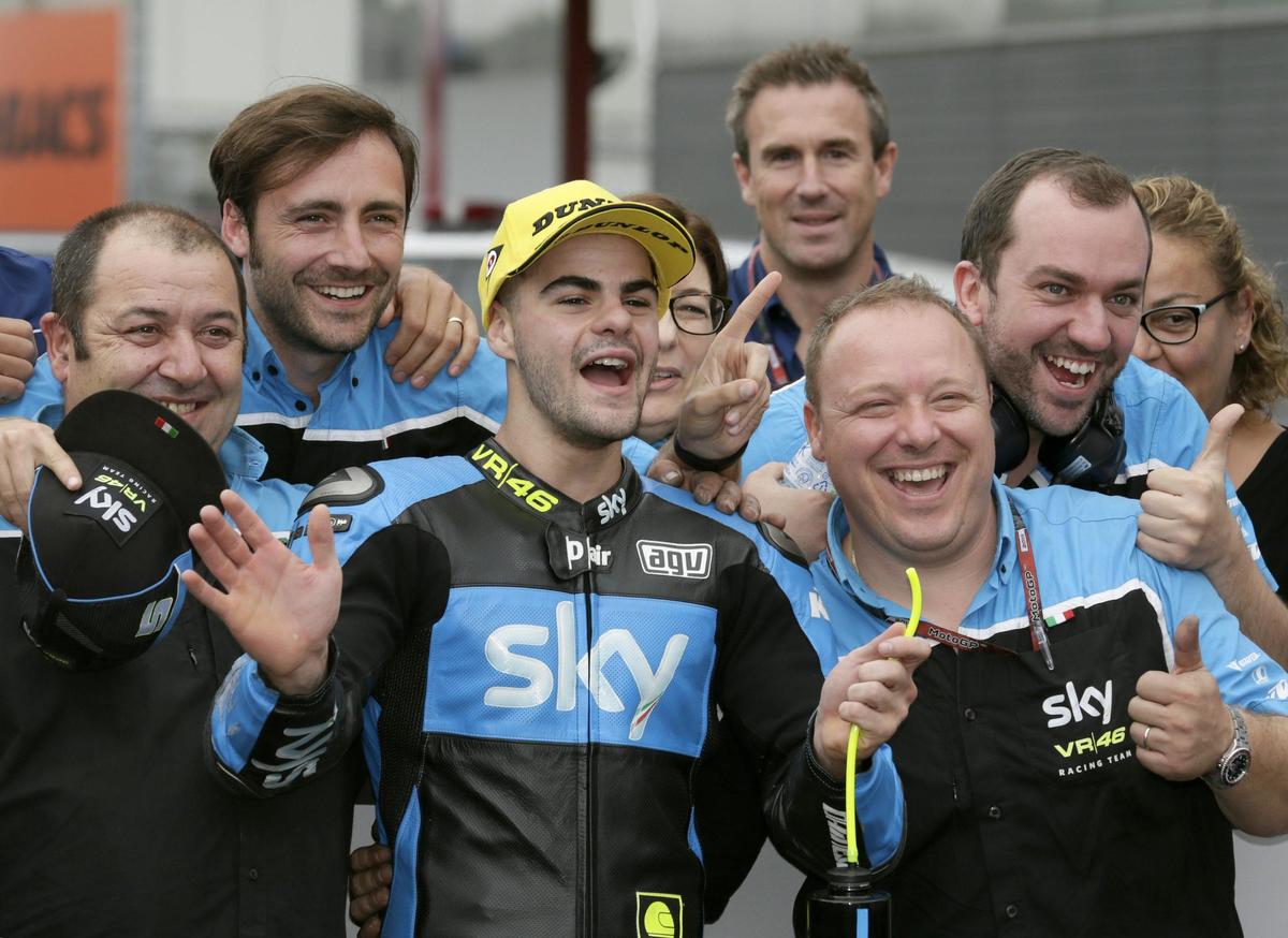 Moto3, Sky Team: Fenati, compleanno a tutto gas