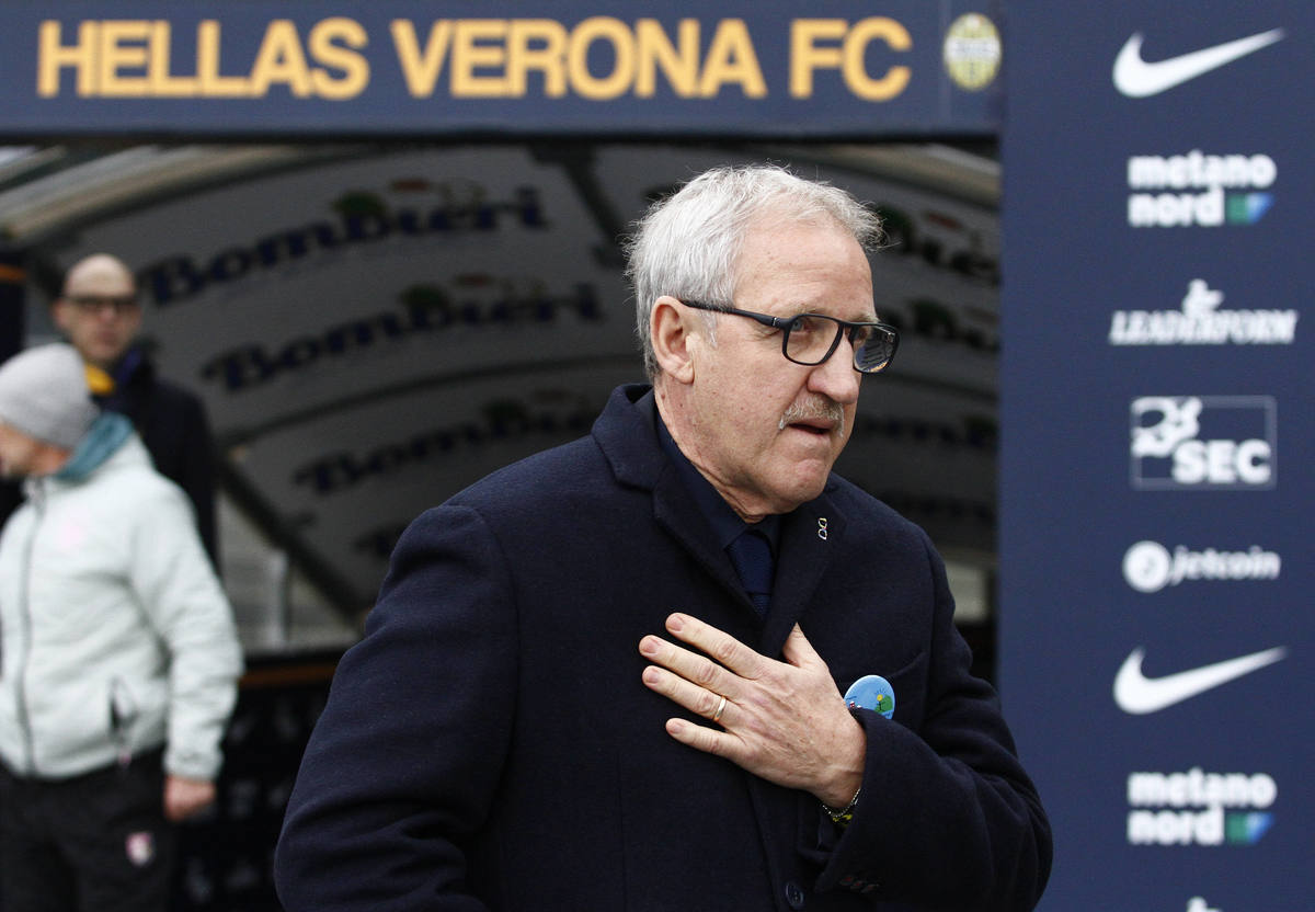 Serie A, Del Neri: «A Roma un Verona dinamico»