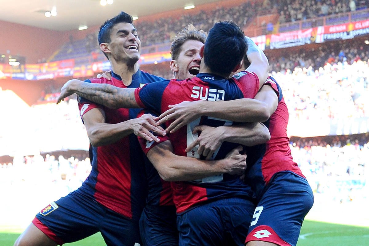 Serie A, Genoa-Palermo 4-0: Pavoletti show