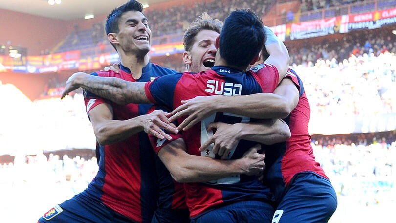 Serie A, Genoa-Palermo 4-0: Pavoletti show