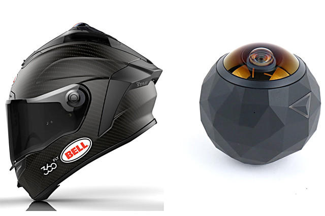 Videocamera nel casco: motociclisti a 360°