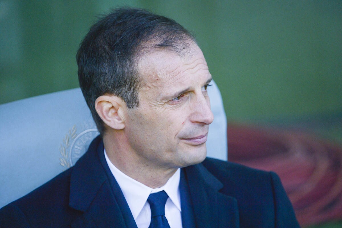 Juventus, Allegri a Marocchi: «C'è chi parla male l'italiano»