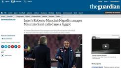 Napoli-Inter, lo scontro Sarri-Mancini sui siti esteri