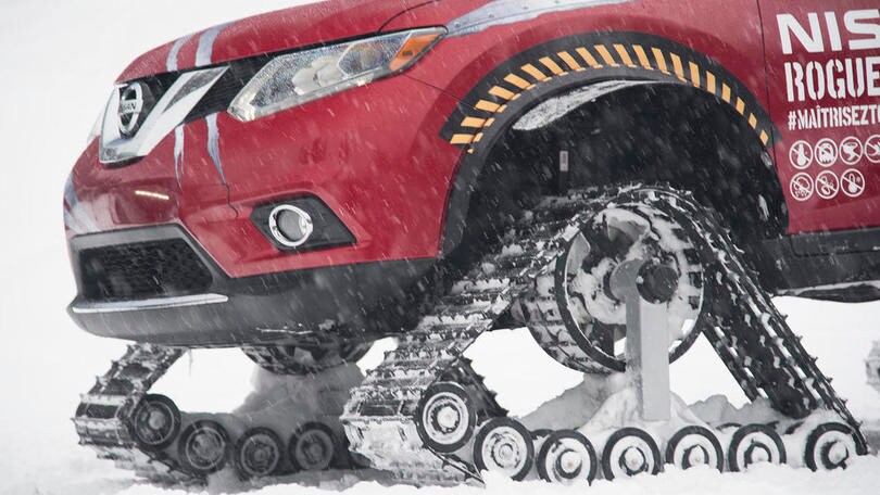 Nissan Rogue Warrior, il SUV delle nevi